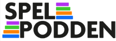 Spelpodden podcast logo